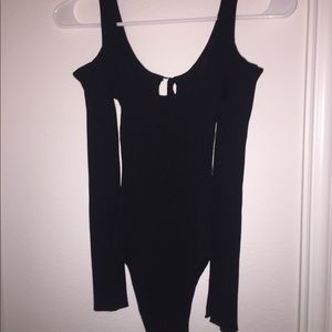 Black stretchy bodysuit